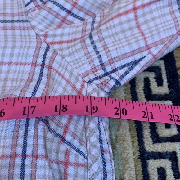 J JILL two layer 💯 percent cotton button down - Picture 8 of 9